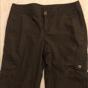 Tommy Hilfiger brown crops